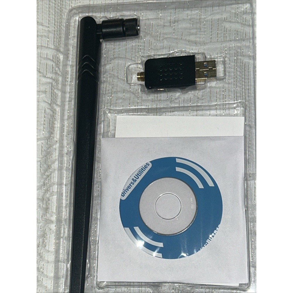 TECHKEY High Gain 5dbi Dualband WiFi USB 3.0 Adapter AC1200 - Picture 4 of 4